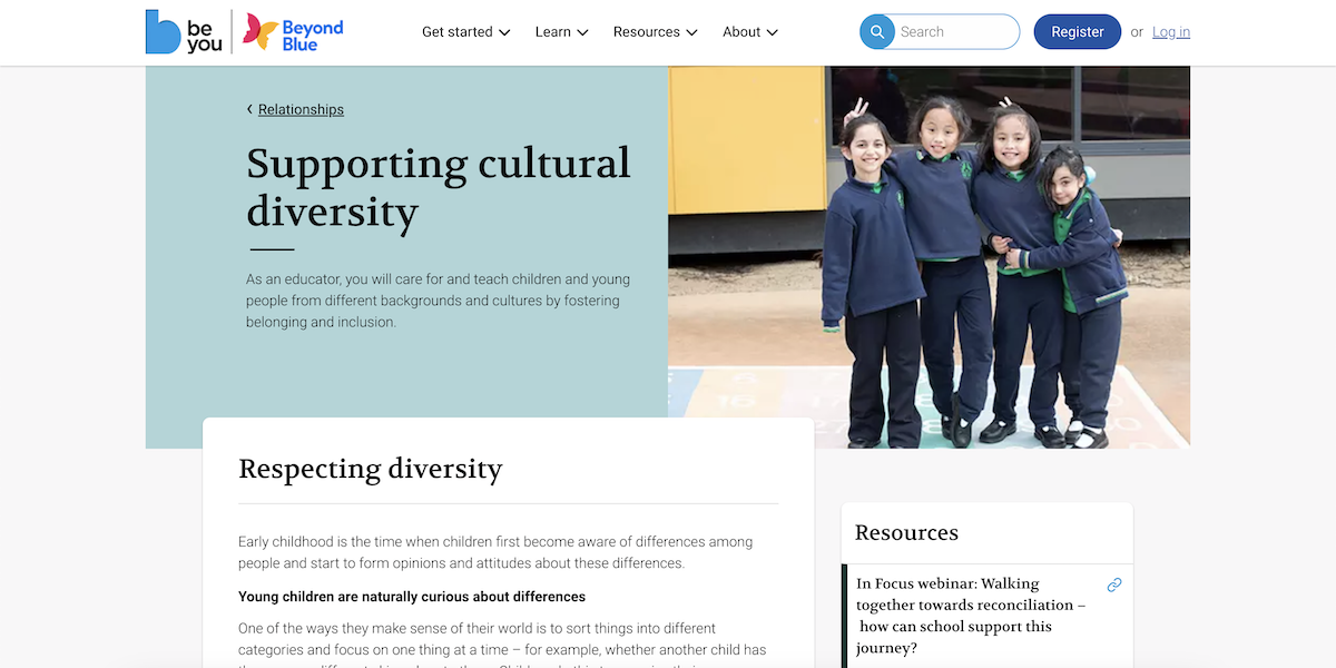 Be You - Respecting diversity