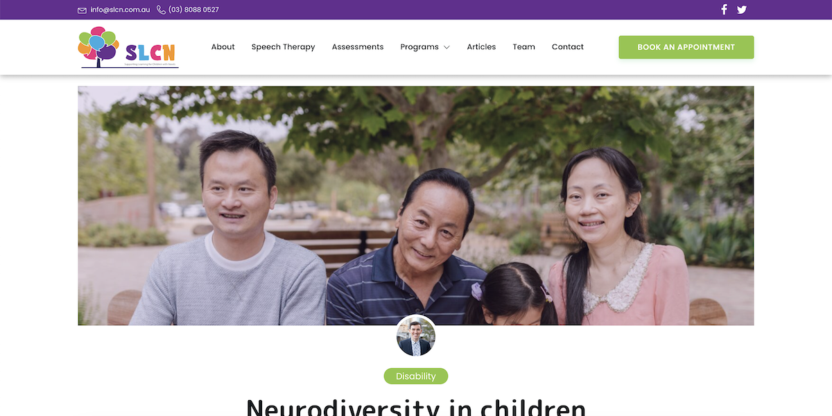 Support Learning for Children with Needs