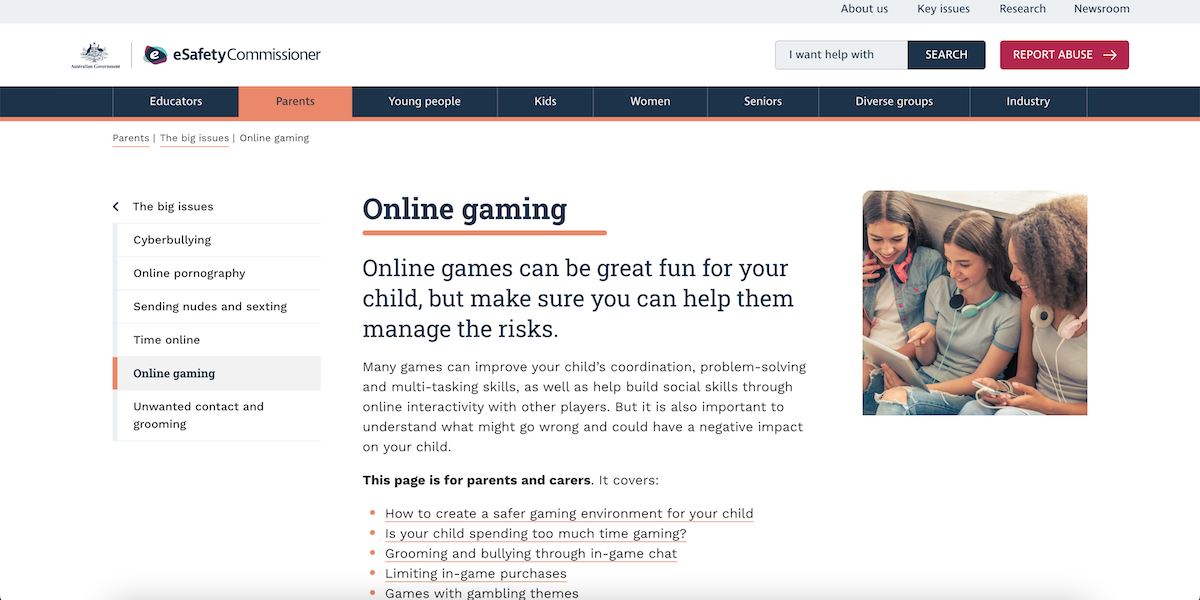 eSafety Commissioner