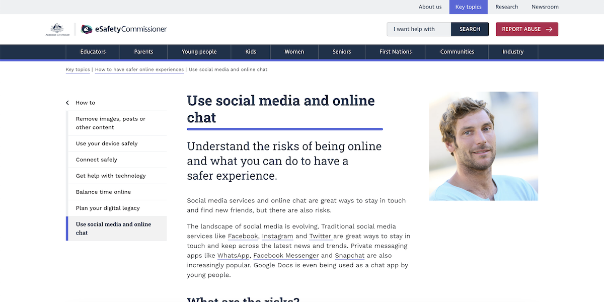 eSafety - Social Media