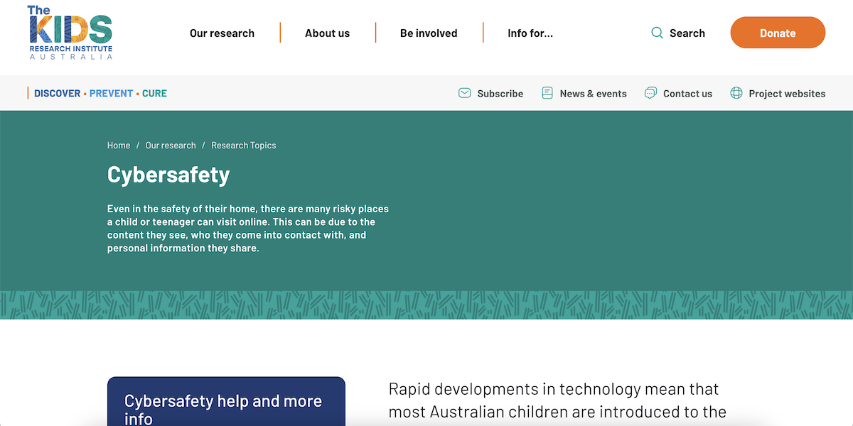 The Kids Research Institute