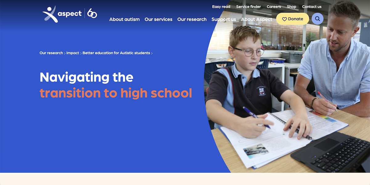 Navigating the transition to high school