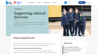 Be You - Respecting diversity